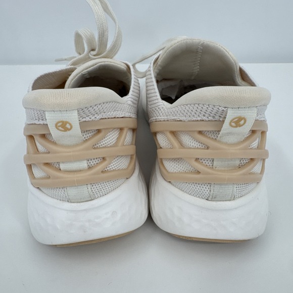 Kizik Shoes Women sz 6.5 White Hands Free Slip On No Tie Laces Easy Walking - Picture 4 of 11